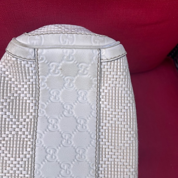 Gucci Woven Raffia Diamante Medium
Sukey Tote White - Picture 7 of 16